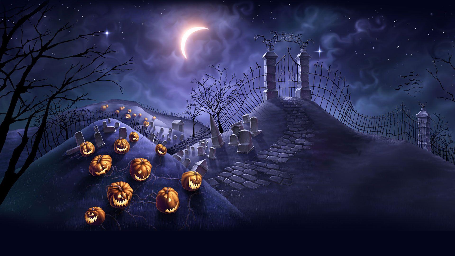 1920x1080 Dark Halloween Wallpaper, HD Dark Halloween Background on WallpaperBat