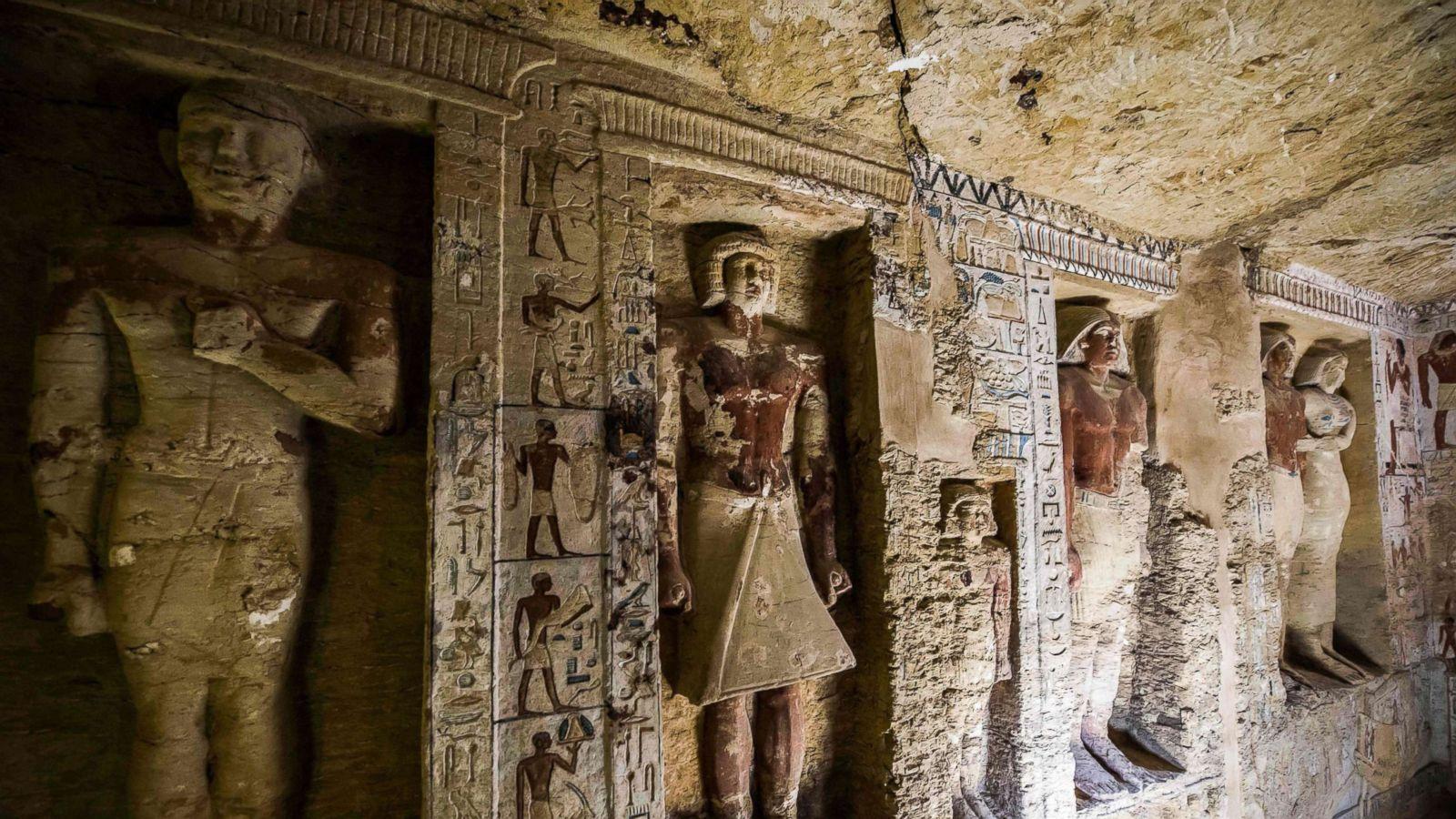 1600x900 Egypt Discovers 400 Year Old Priest Tomb In 'exceptional' Condition