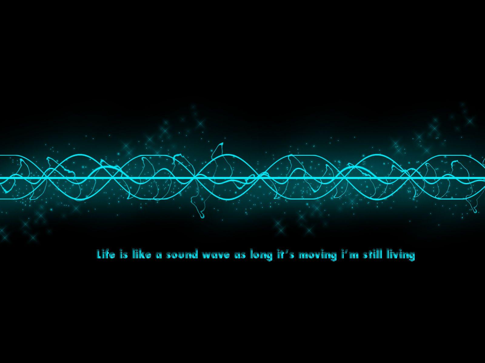 1600x1200 HD Sound Wave Image