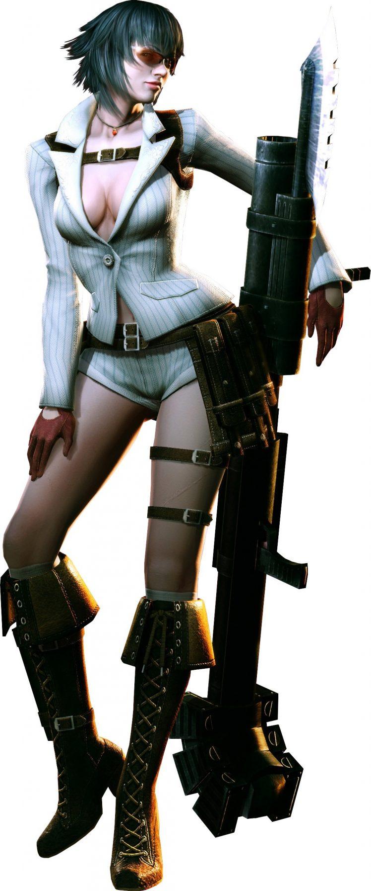 748x1792 Devil May Cry, Lady (Devil May Cry) Wallpaper HD / Desktop and Mobile Background