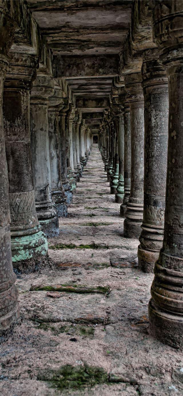 640x1385 Best Angkor wat iPhone 11 HD Wallpaper