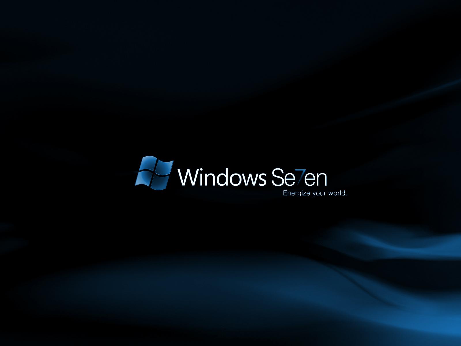 1600x1200 Windows colour Black Wallpaper
