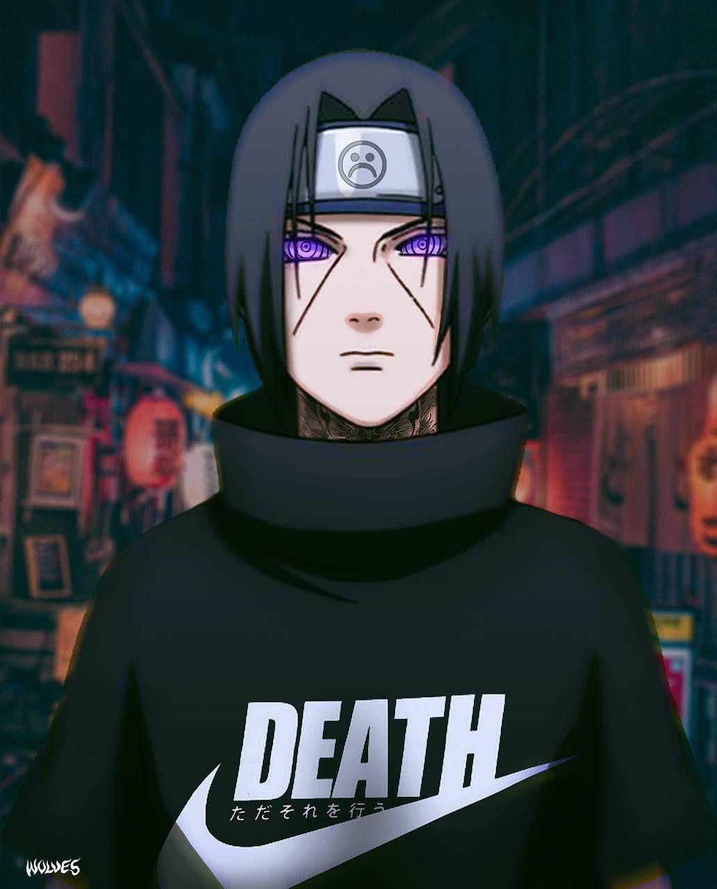 1032x1280 Itachi Drip Wallpaper