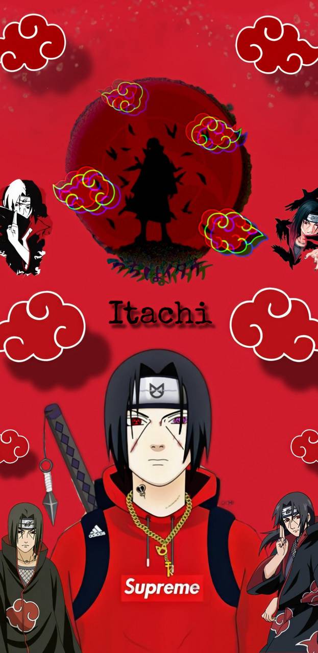 623x1280 Itachi Nike Wallpaper