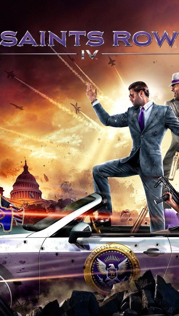 680x1200 Saints Row 4 Wallpaper