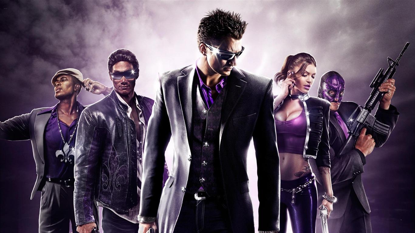 1366x768 Saints Row 4 PC Game HD Wallpaper 01