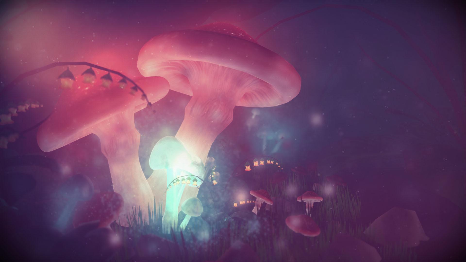 1920x1080 Enchanted Forest Mushroom Charlotte Atkinson