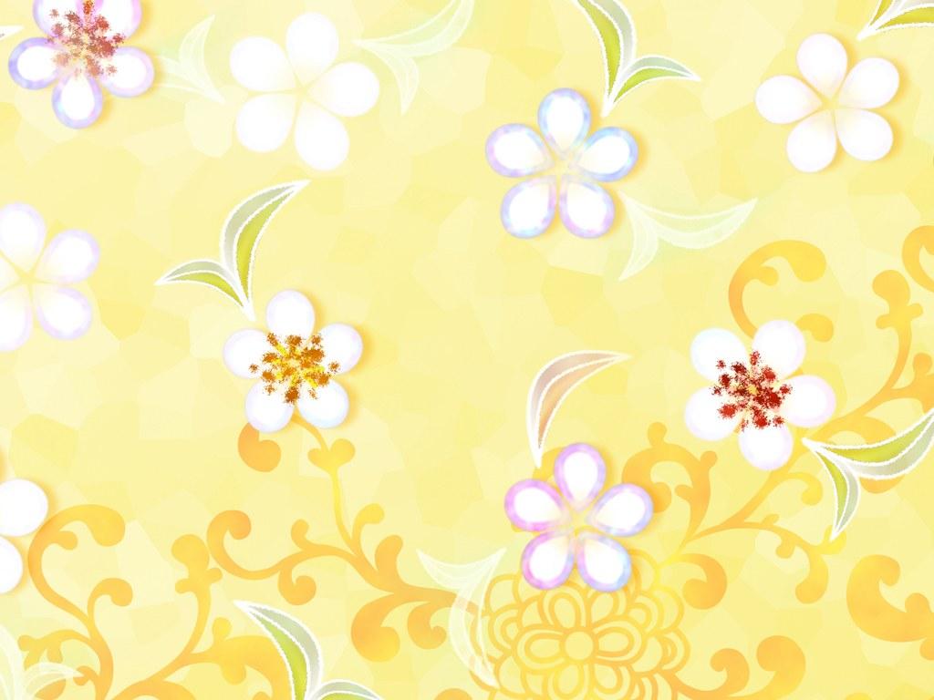 1024x768 Colors in Japanese Style Flower Pattern Design 1024x768 Wallpaper 23