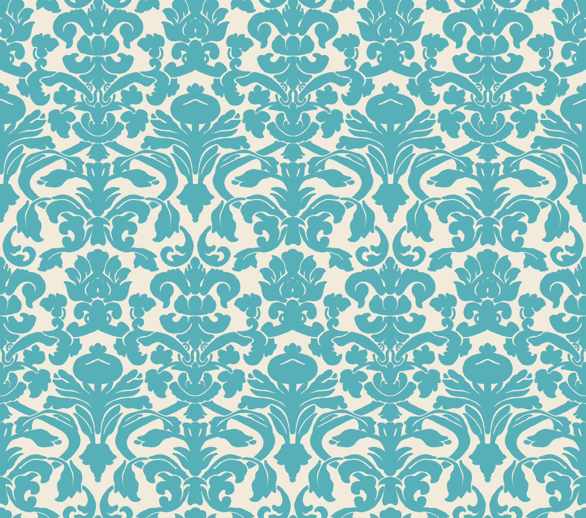 1990x1758 Textured Damask Wallpaper