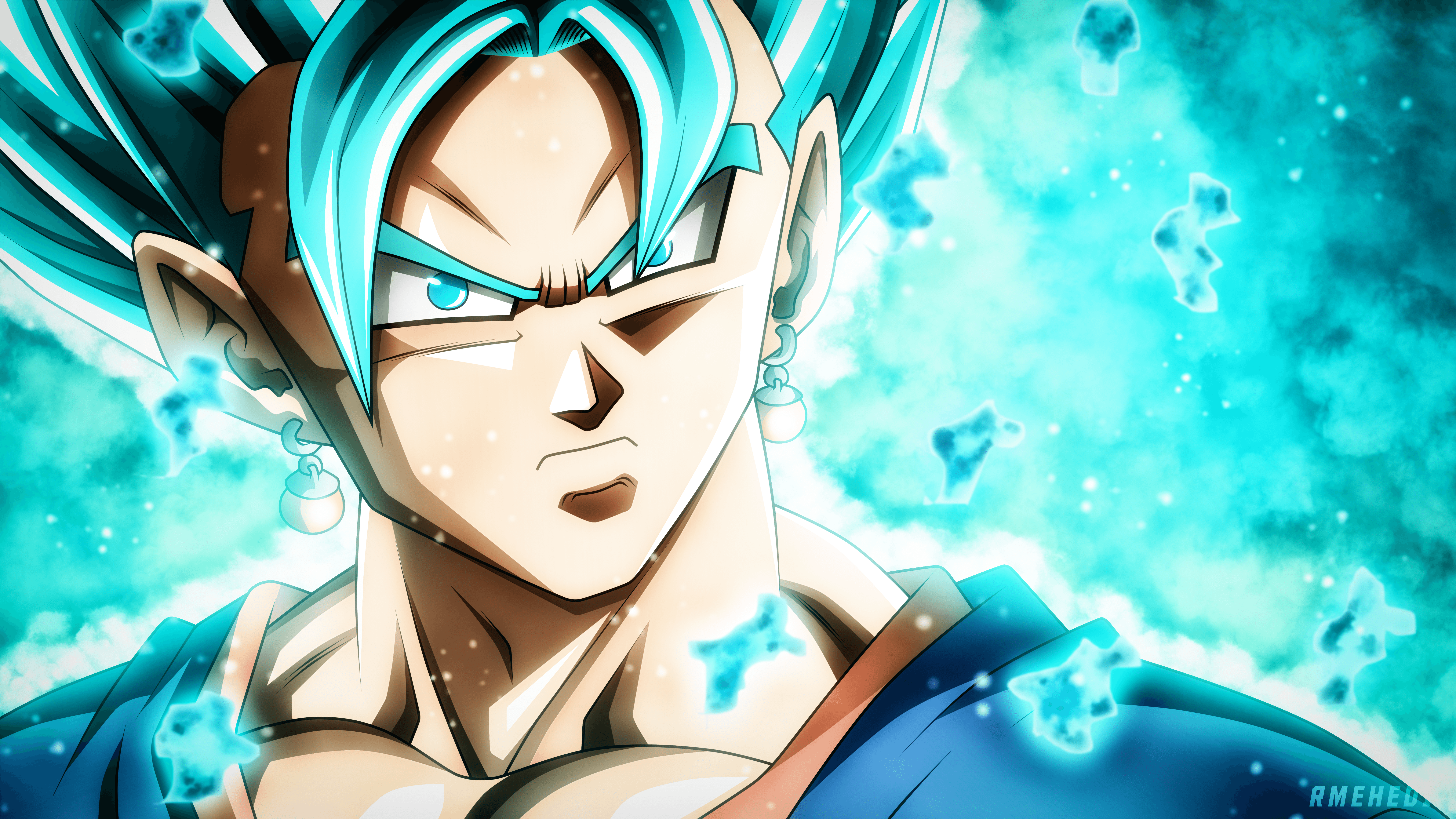 Vegito Super Saiyan Blue Wallpapers  Wallpaper Cave