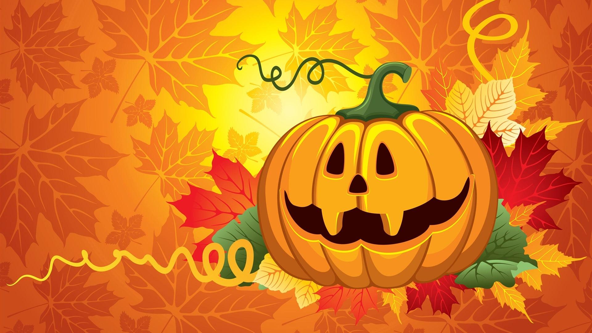1920x1080 Cute Pumpkin Wallpaper HD Free HD Wallpaper
