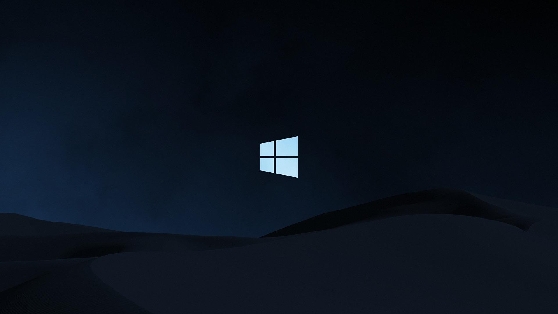 1920x1080 Windows 10 Clean Dark Background, HD Brands 4K Wallpaper, Image, Photo and Background