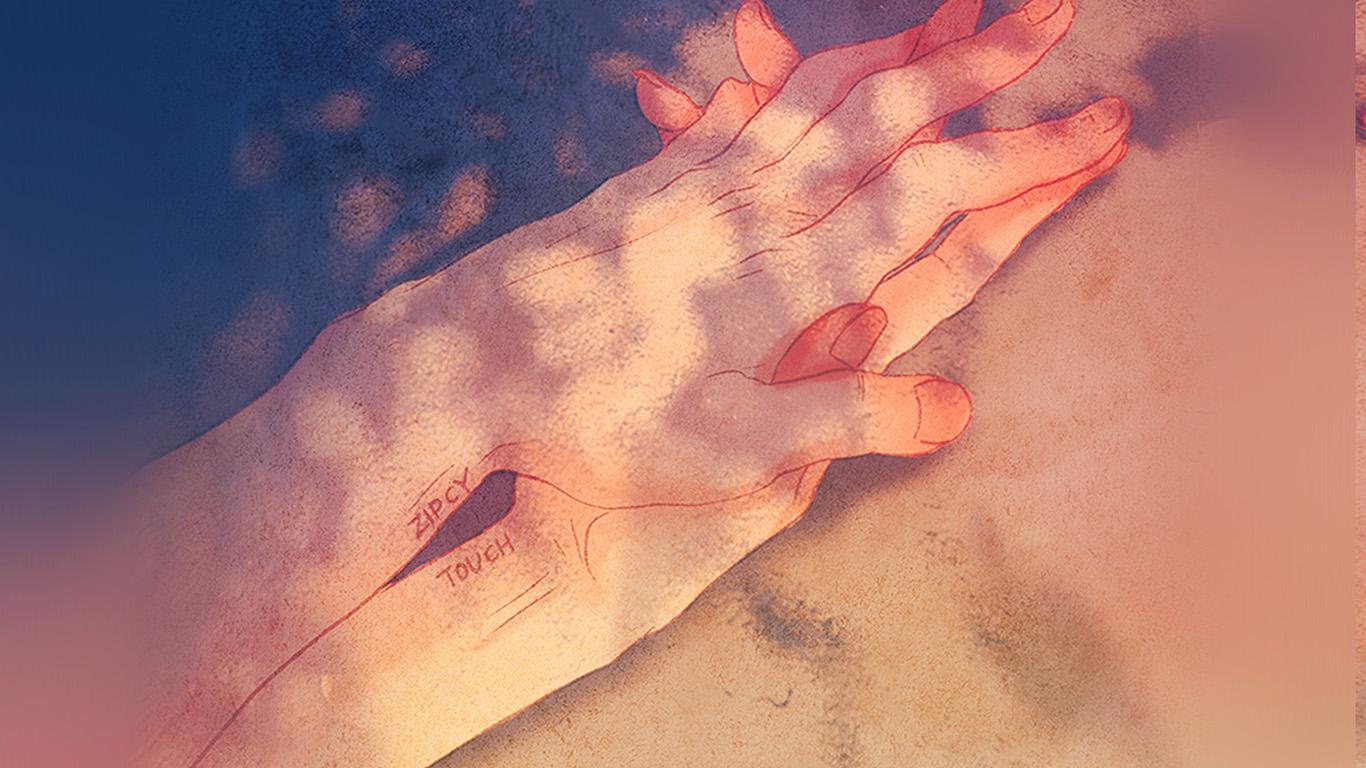 1366x768 wallpaper for desktop, laptop. zipcy love hand art illustration anime couple