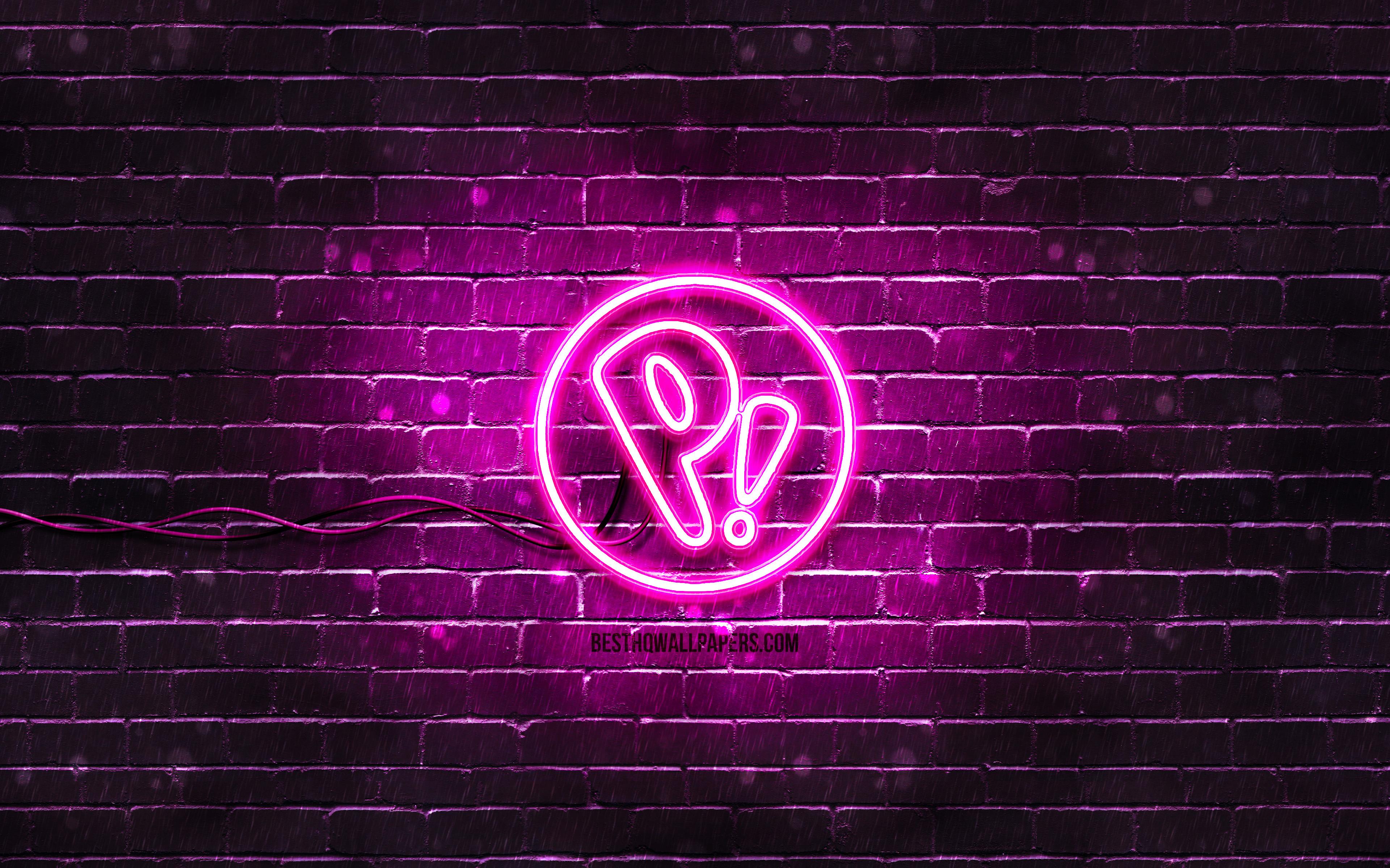 3840x2400 Download wallpaper Pop OS purple logo, 4k, purple brickwall, OS, Pop OS logo, Linux, Pop OS neon logo, Pop OS for desktop with resolution 3840x2400. High Quality HD picture wallpaper