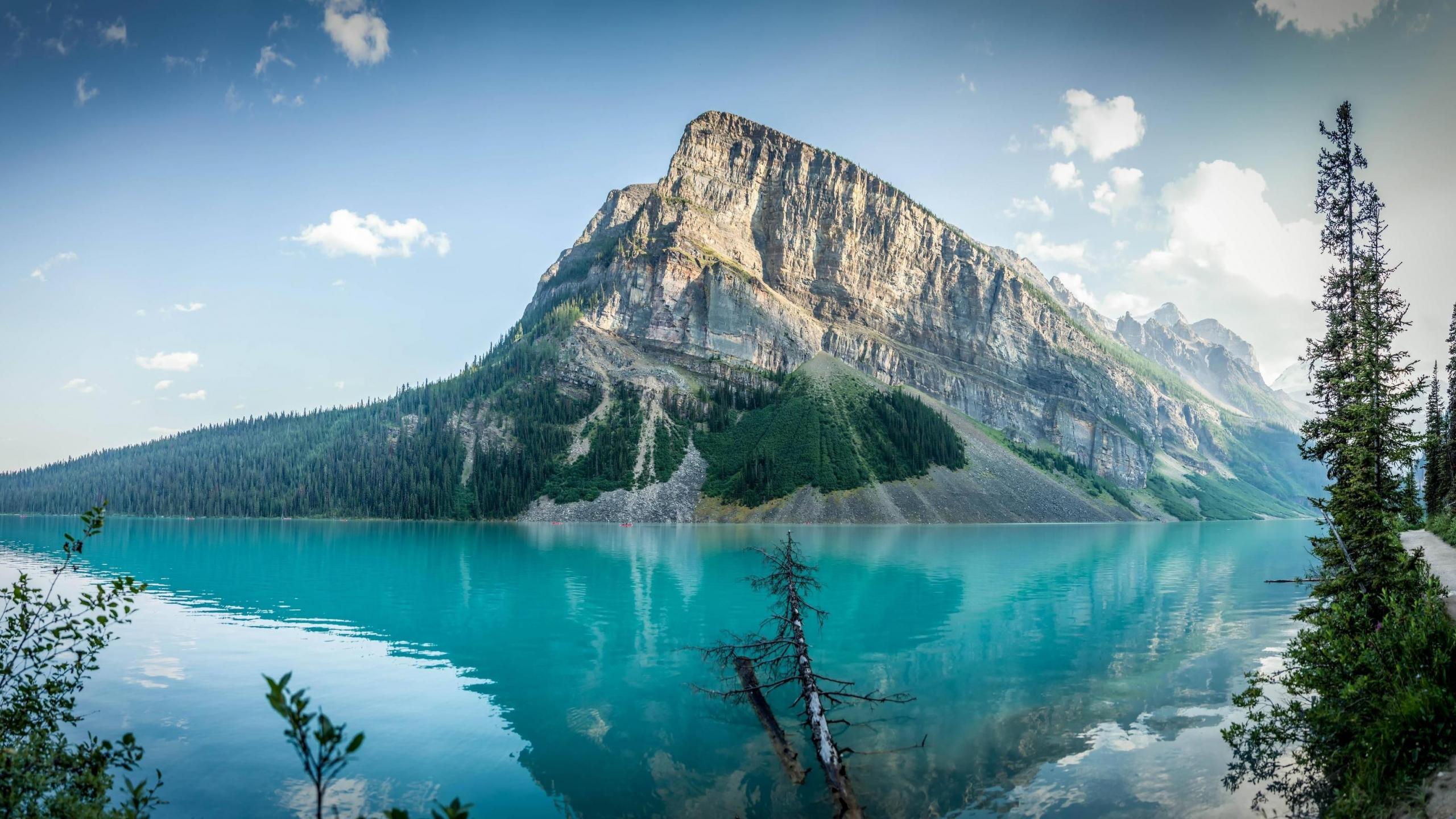 2560x1440 Desktop Wallpaper Lake Louise, Canadian Rockies Of Banff National Park, HD Image, Picture, Background, Uwail3