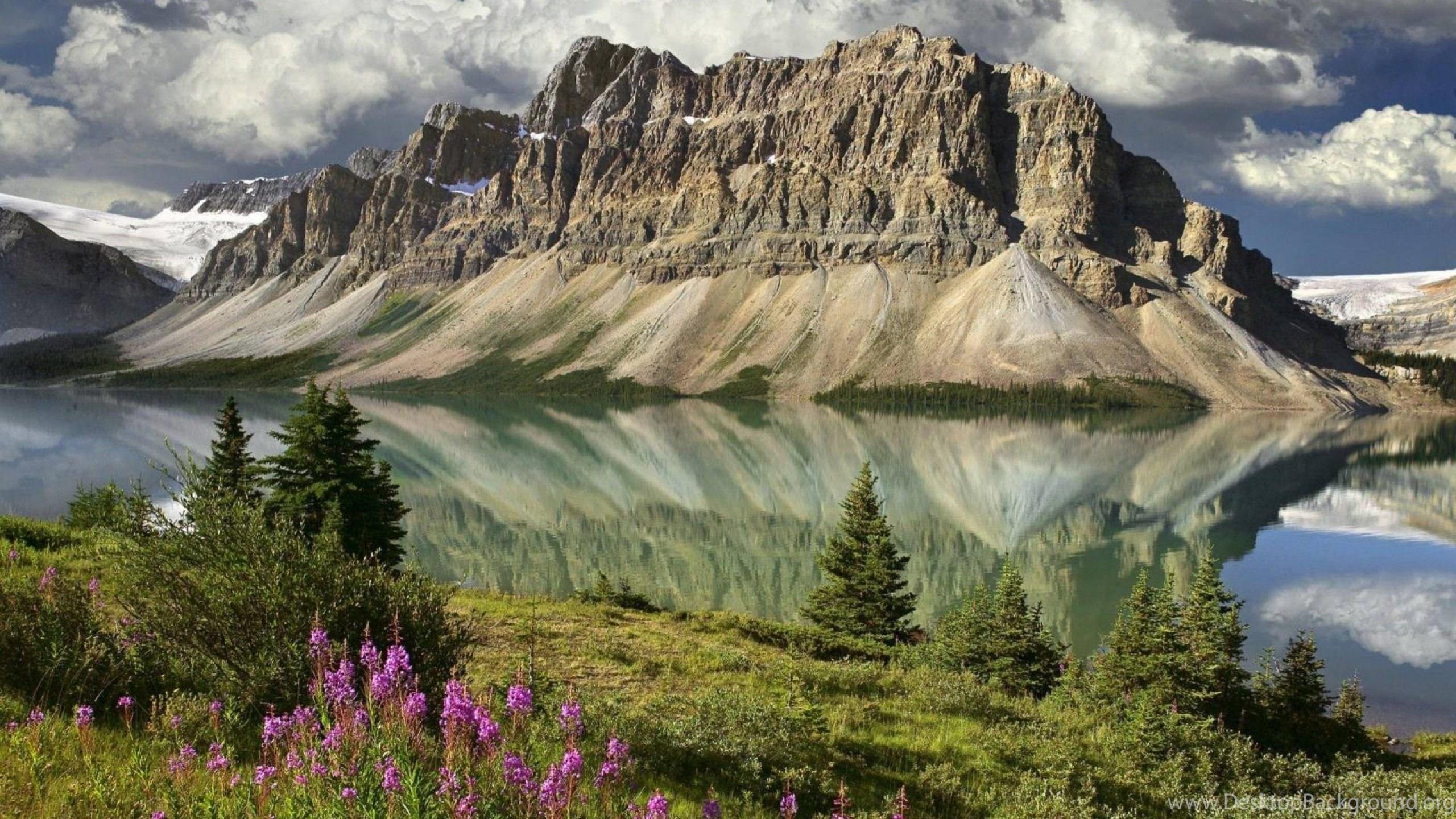 2560x1440 Chester Lake Canadian Rockies Canada Wallpaper Download Desktop Background