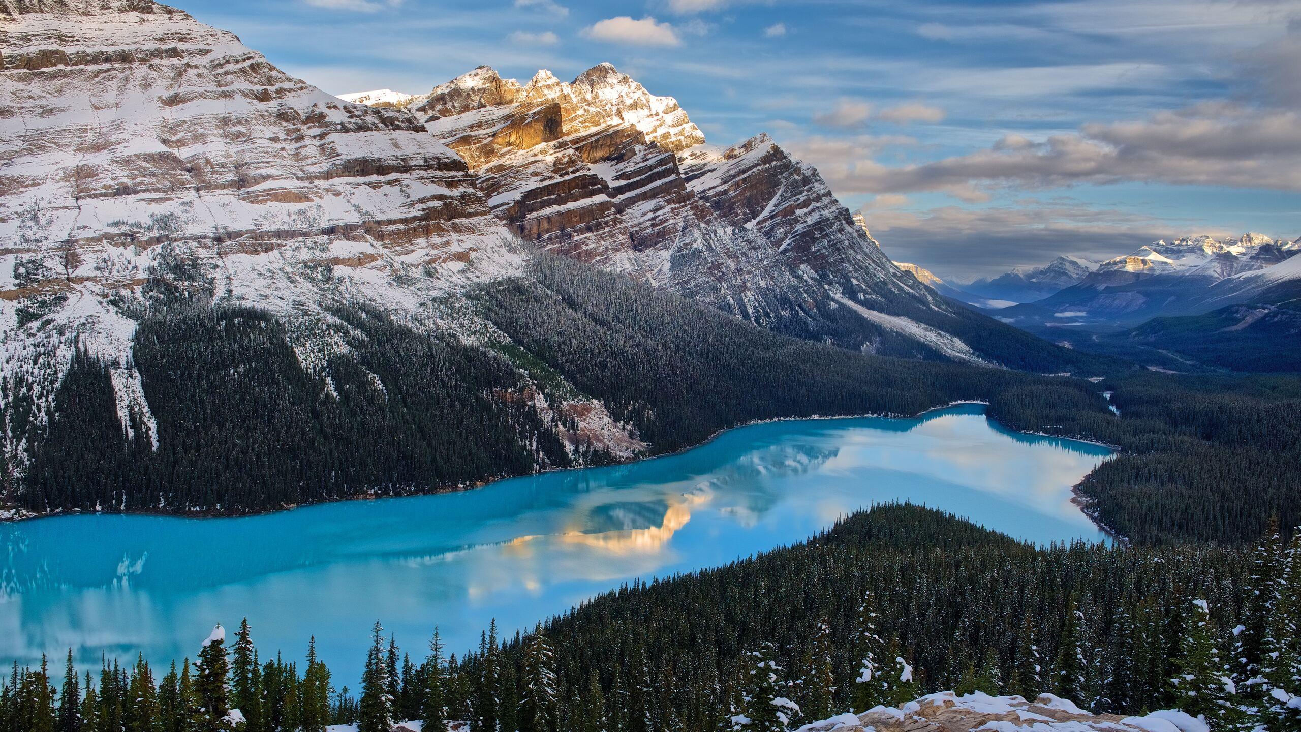 2560x1440 Peyto Lake Canada 5k 1440P Resolution HD 4k Wallpaper, Image, Background, Photo and Picture