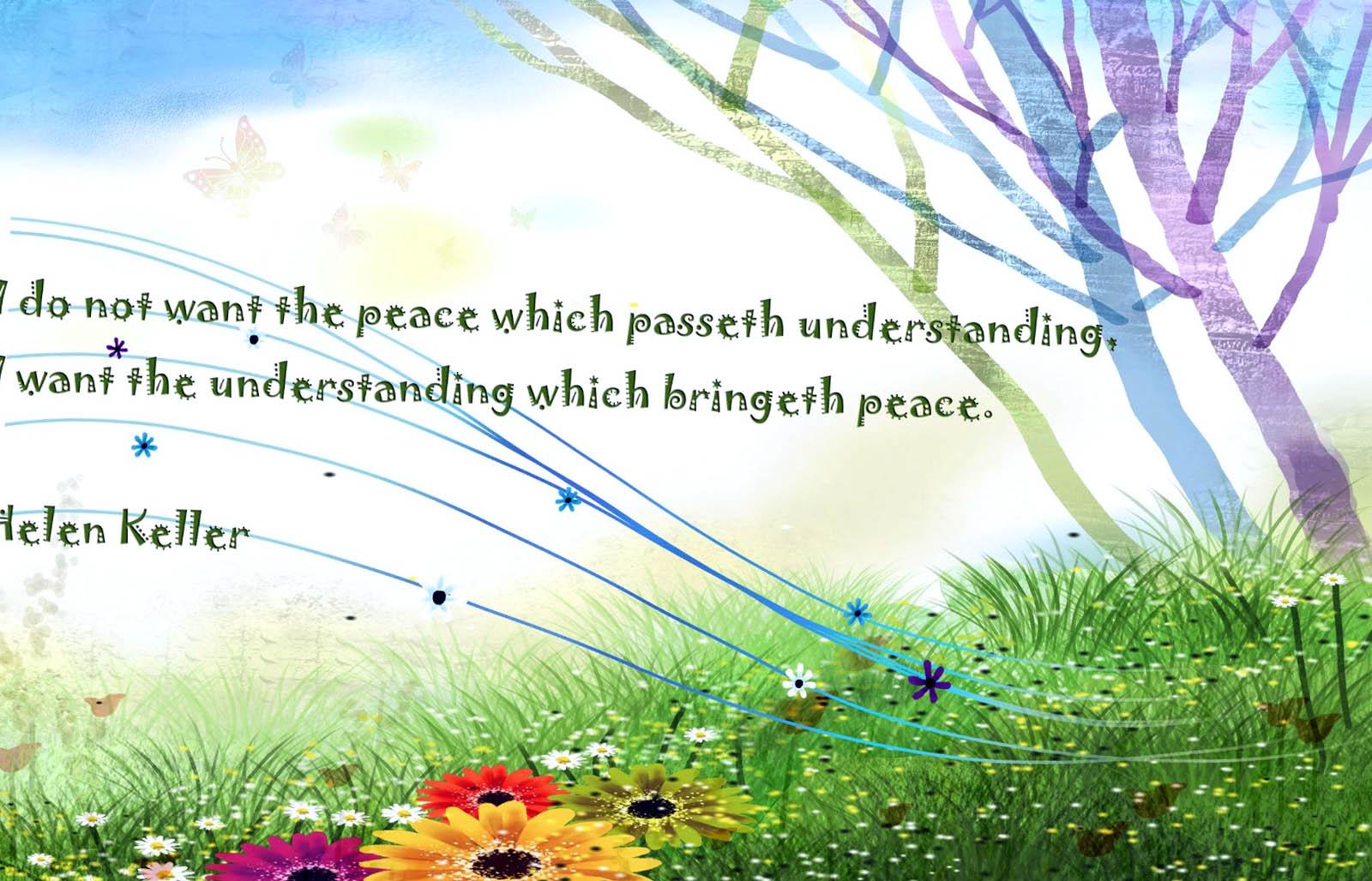 1600x1028 Nature And Peace Quote