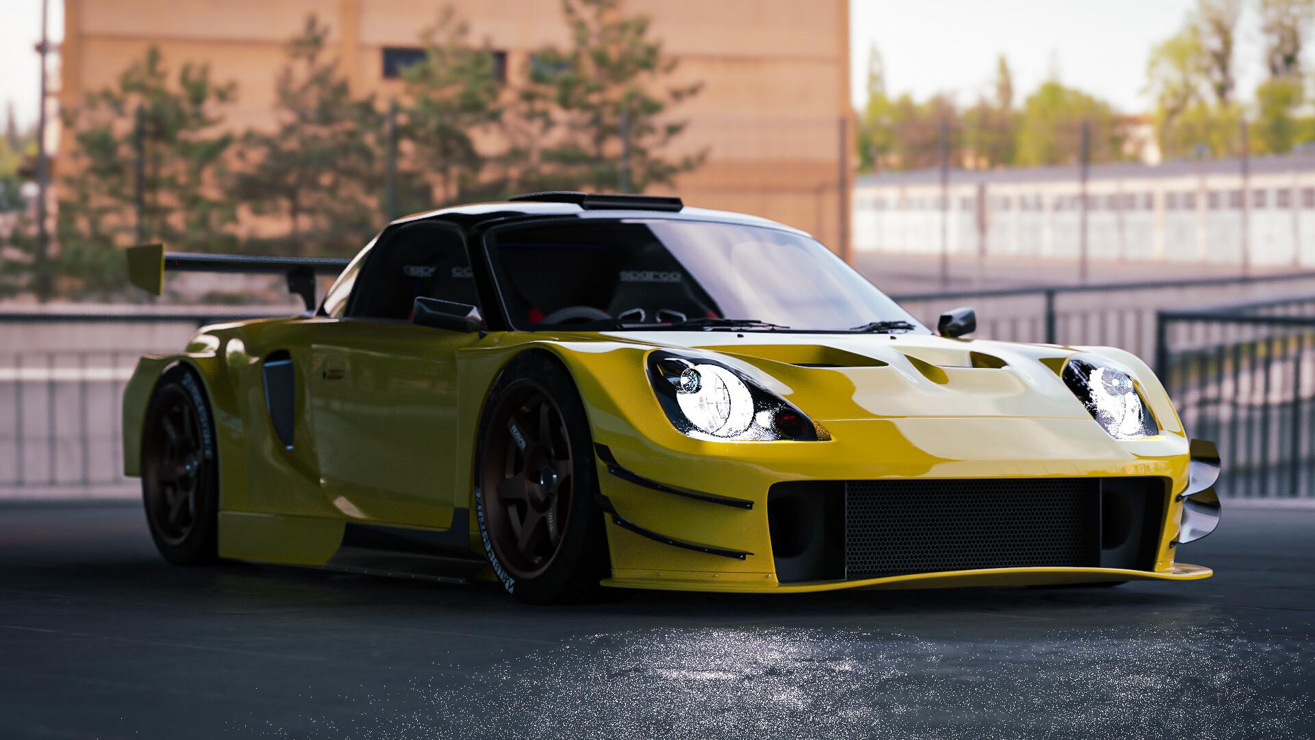 1920x1080 Toyota MR S Spyder GT Full Wide Bodykit Custom Design, Brian Kim