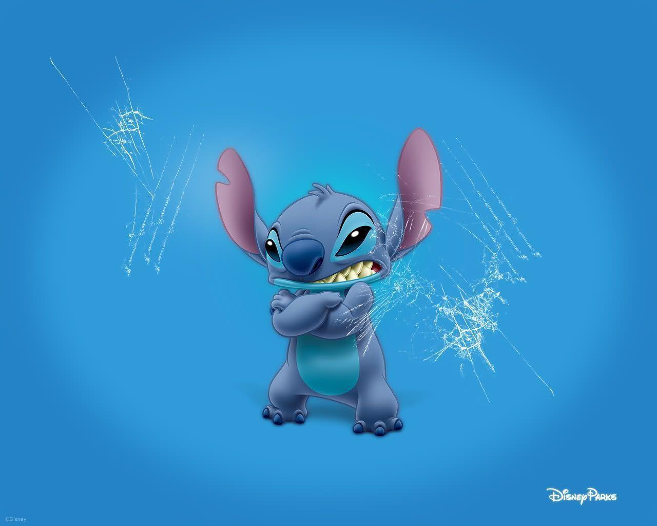1280x1024 Cute Disney Stitch Wallpaper