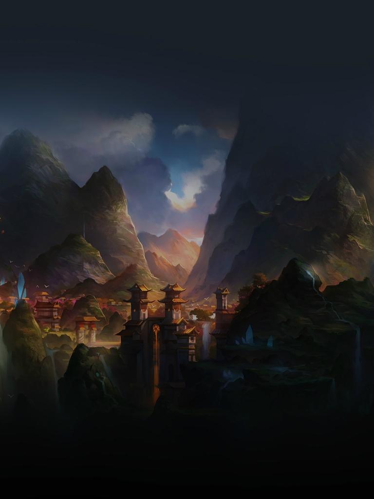 768x1024 Free download China Anime Peaceful iPad Air Wallpaper Download iPhone Wallpaper [1024x1024] for your Desktop, Mobile & Tablet. Explore Peaceful Anime Wallpaper. Peaceful HD Wallpaper, Peace and Love Wallpaper