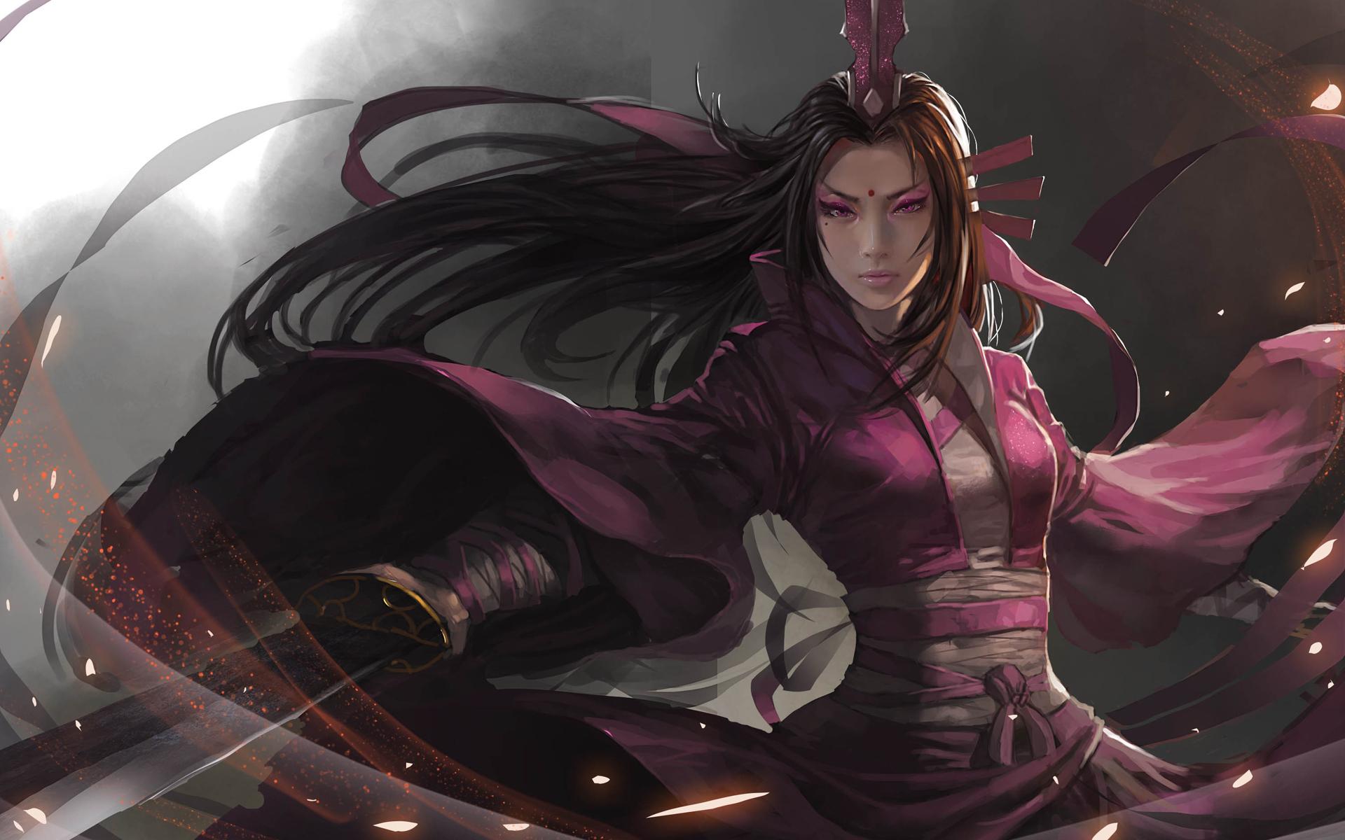 1920x1200 Free download Fantasy Anime Girl With Sword HD Wallpaper [1920x1200] for your Desktop, Mobile & Tablet. Explore Fantasy Anime Wallpaper. Cool Anime Wallpaper, Awesome Anime Wallpaper, Amazing Anime Wallpaper