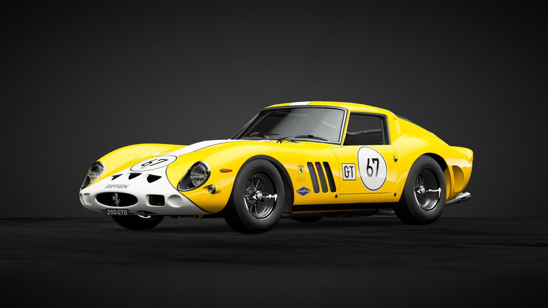 1920x1080 Ferrari 250 GTO in Gallo Modena Livery by gearmeister. Community. Gran Turismo Sport