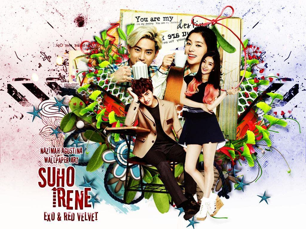 1024x768 Nazimah Agustina - [Edit Stock] EXO Suho & Red Velvet