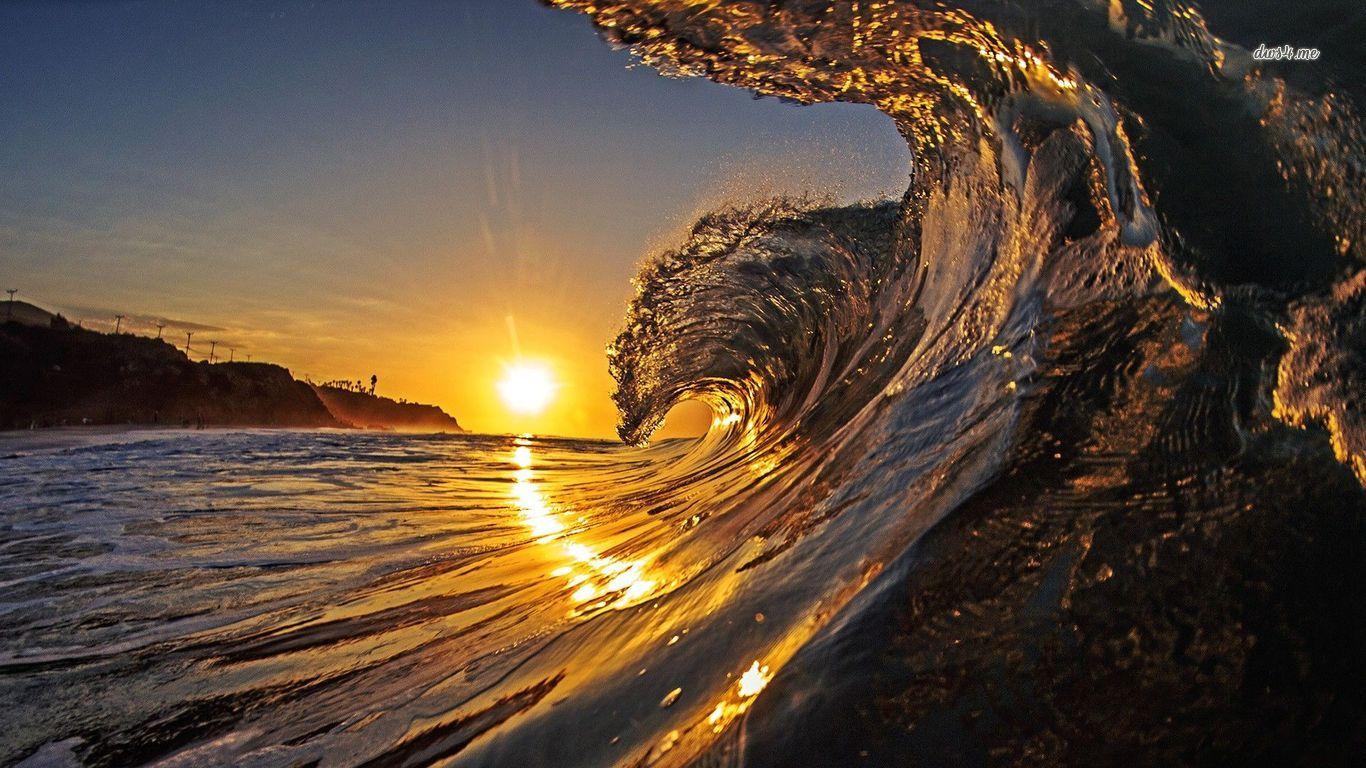 1366x768 Free download Home sunset beach sunset beach hawaii waves [1366x768] for your Desktop, Mobile & Tablet. Explore Beach Wave Wallpaper. Animated Beach Waves Wallpaper, Beach Waves Wallpaper for Desktop