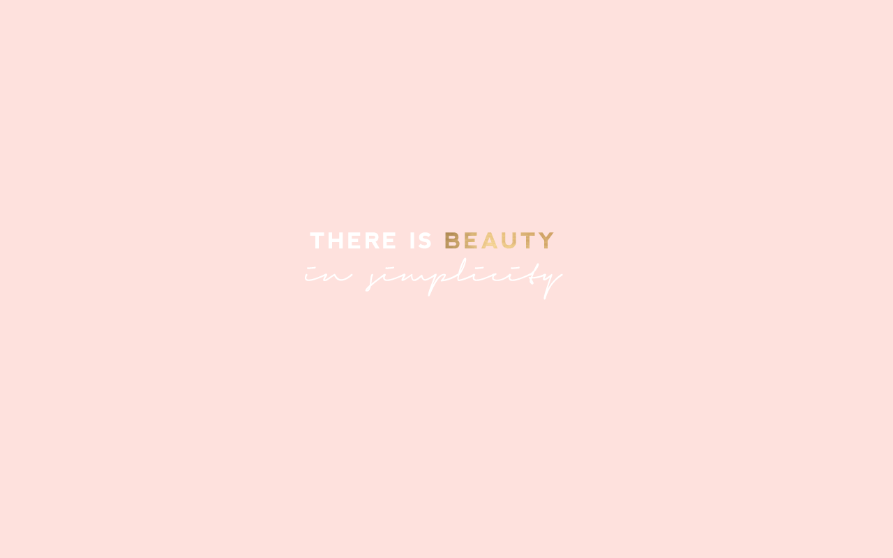 1280x800 Rose Gold Aesthetics Computer Wallpaper