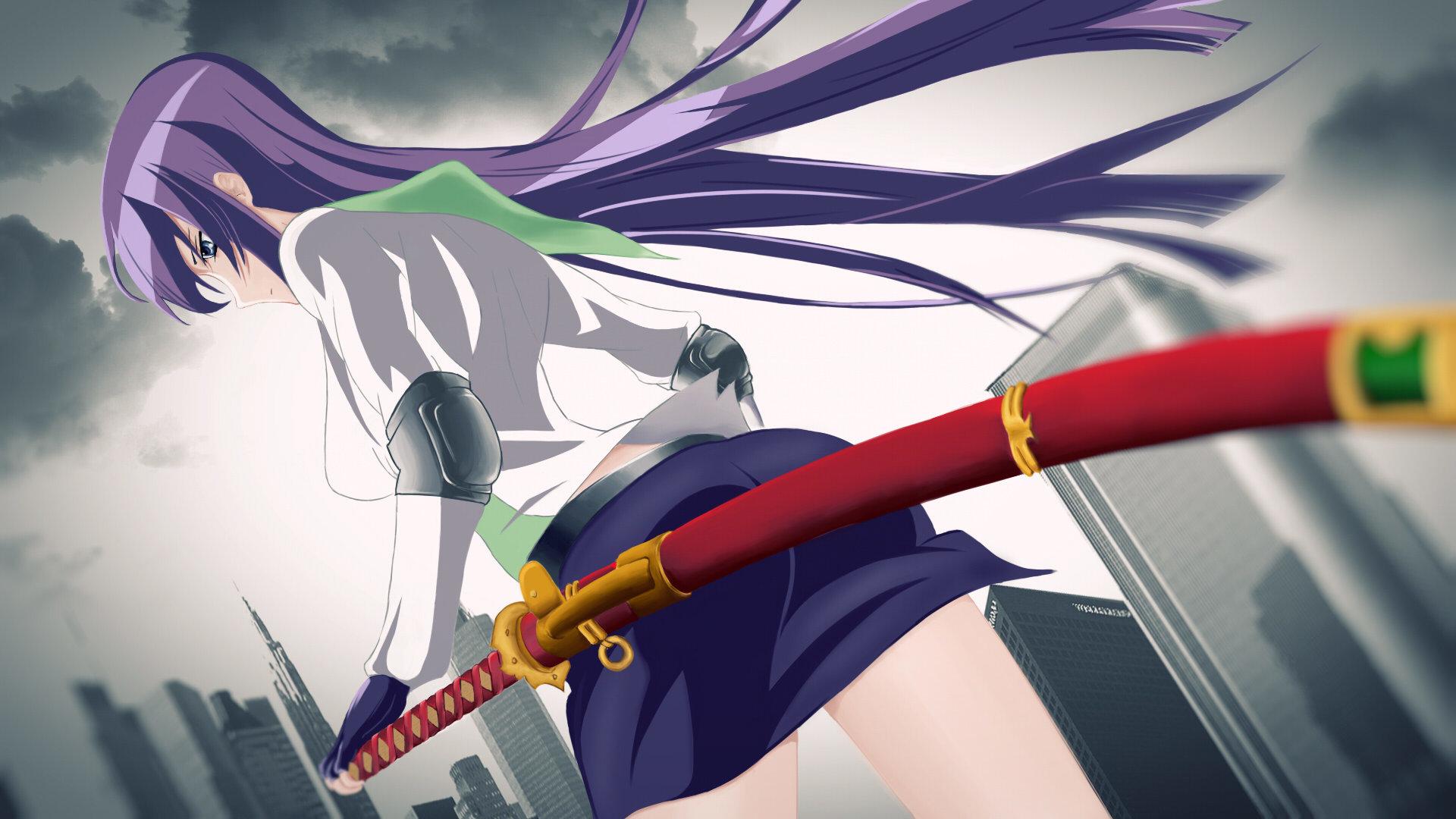 1920x1080 Free Download Highschool Of The Dead Wallpaper Id Of The Dead Wallpaper Saeko