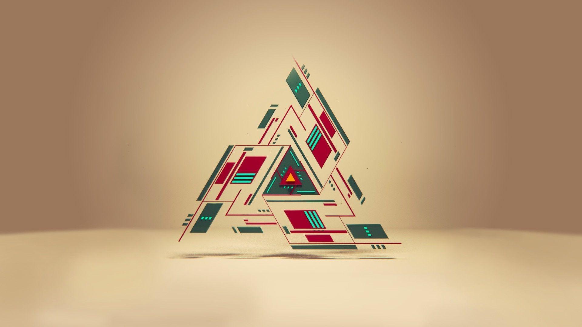 1920x1080 Triangle Wallpaper