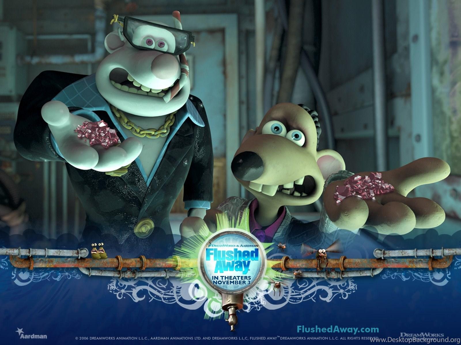1600x1200 Download Flushed Away Wallpaper 1600x1200 Desktop Background