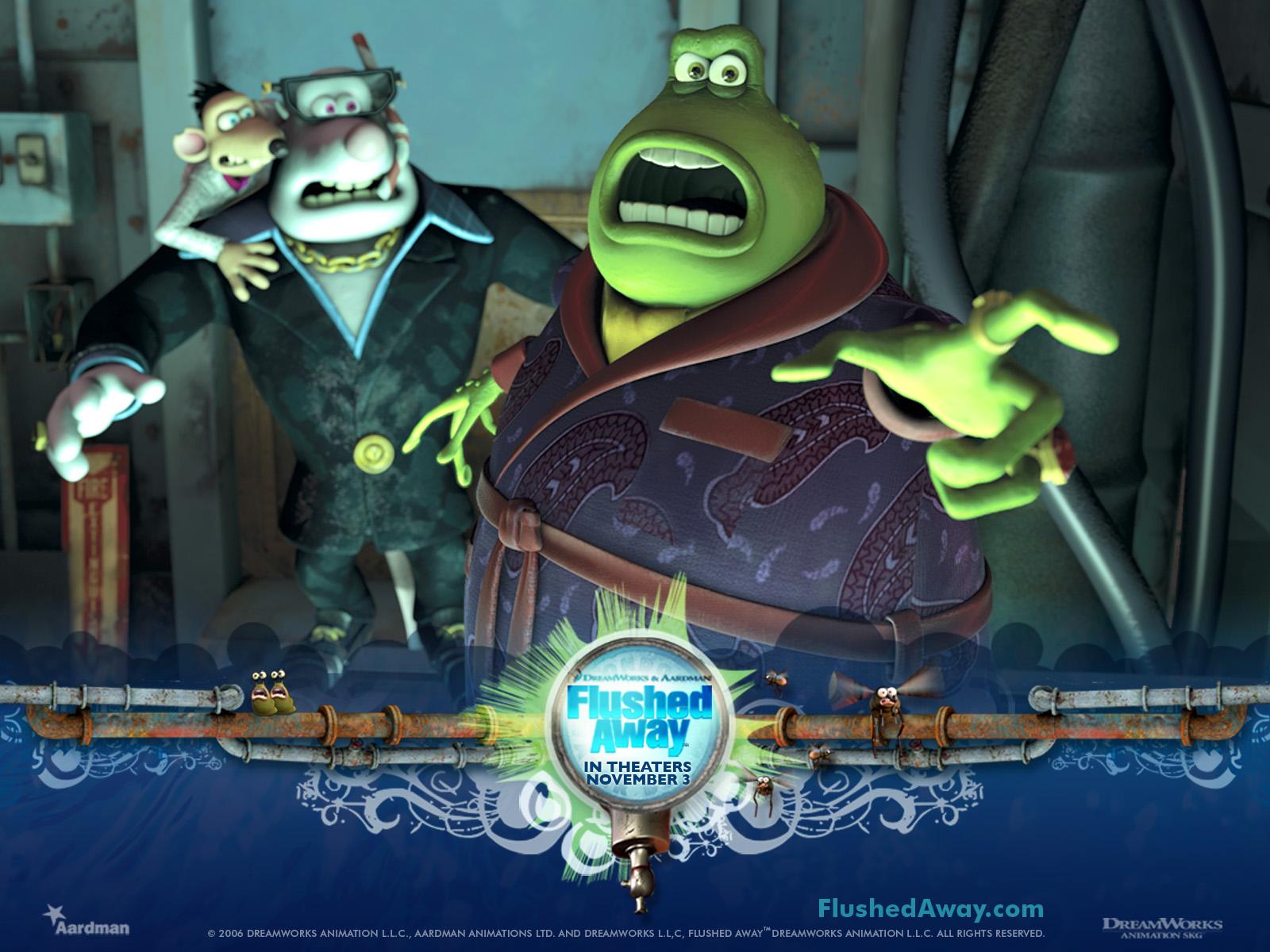1600x1200 Flushed Away Wallpaper:1600x1200