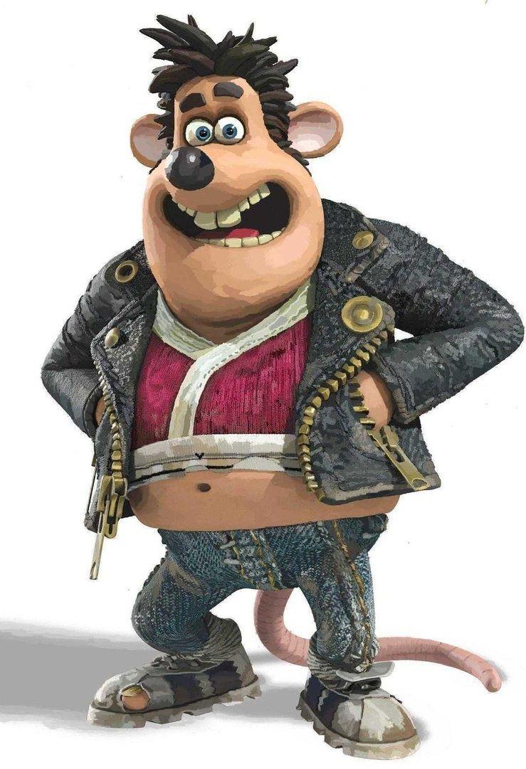 739x1081 Favorite character, Flushed away, Cartoon