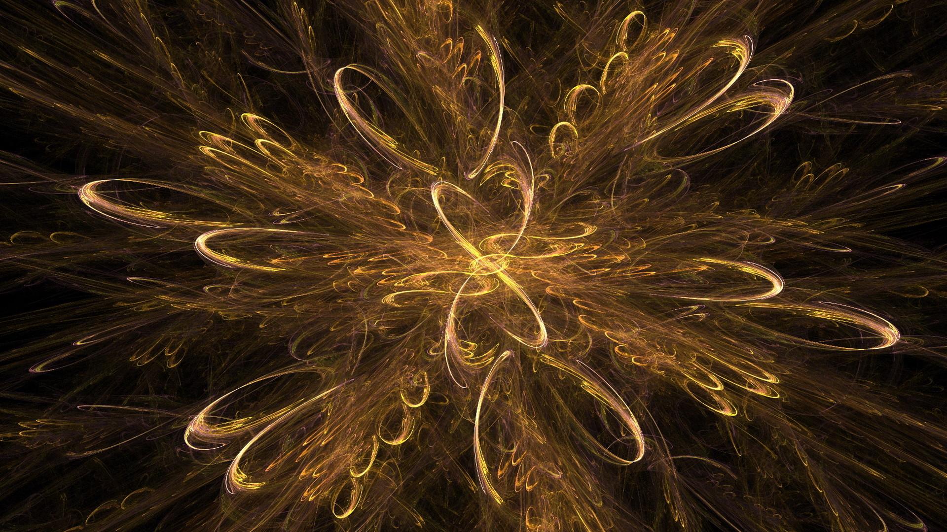 1920x1080 Black and Gold Abstract