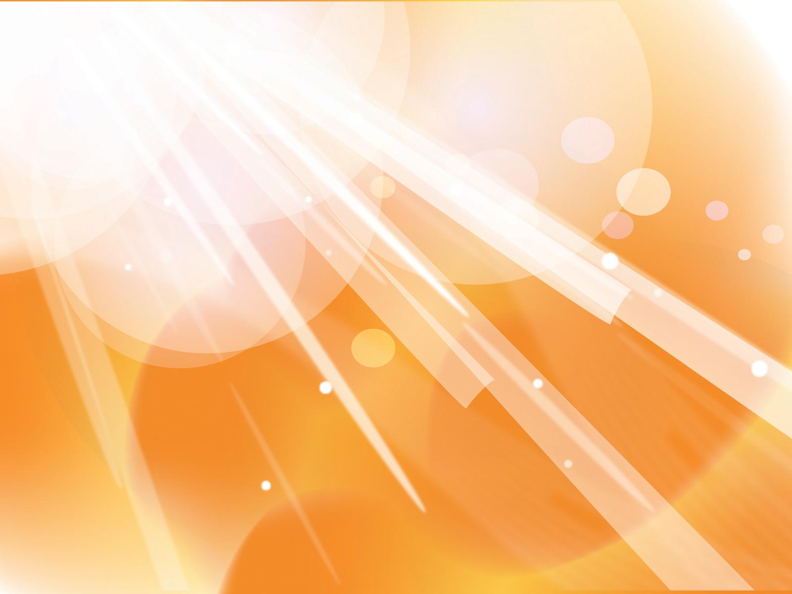 1600x1200 Fractals Lightning with Orange Powerpoint Templates, Orange, White PPT Background and Templates