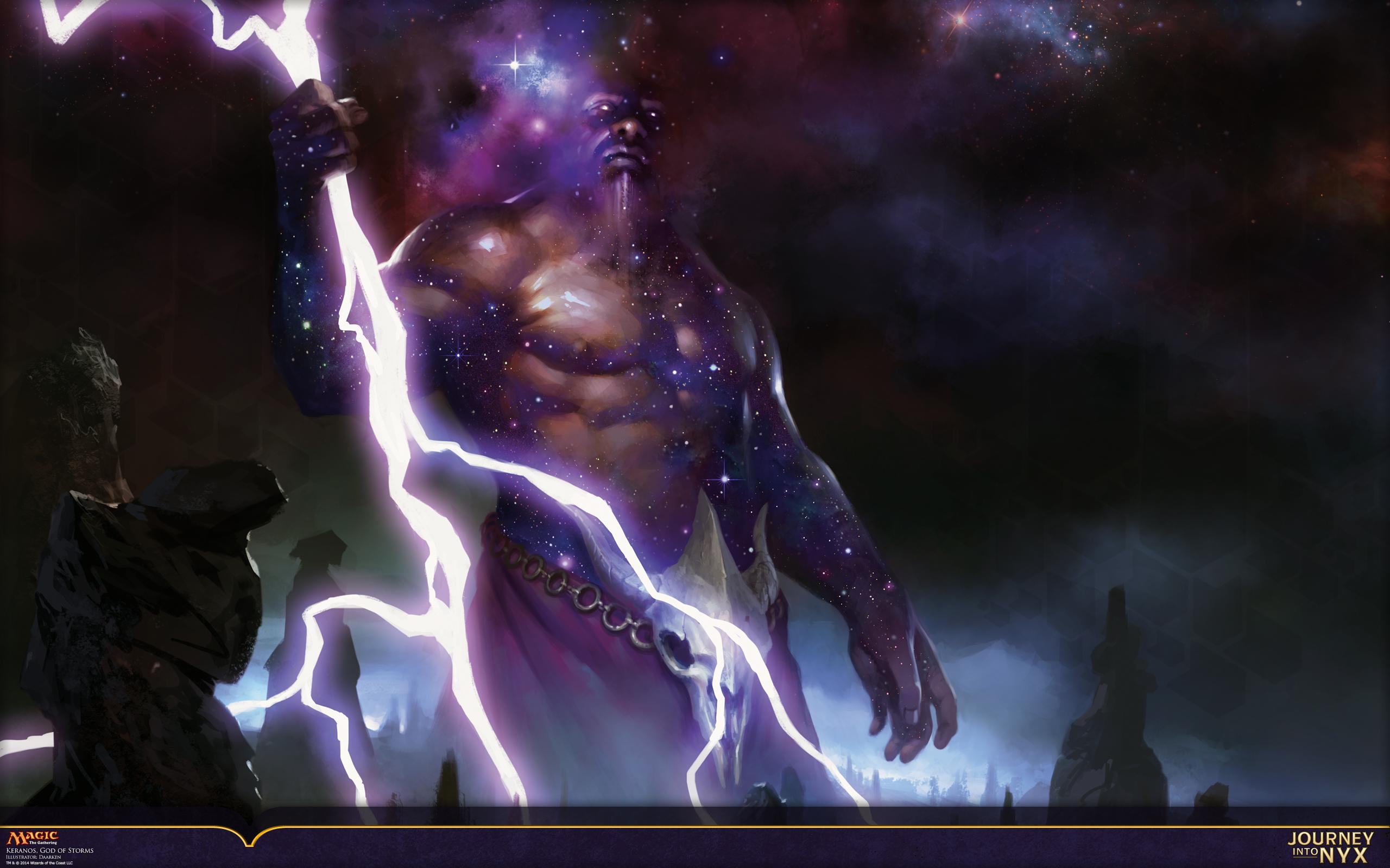 2560x1600 Wallpaper of the Week:Keranos, God of Storms. MAGIC: THE GATHERING