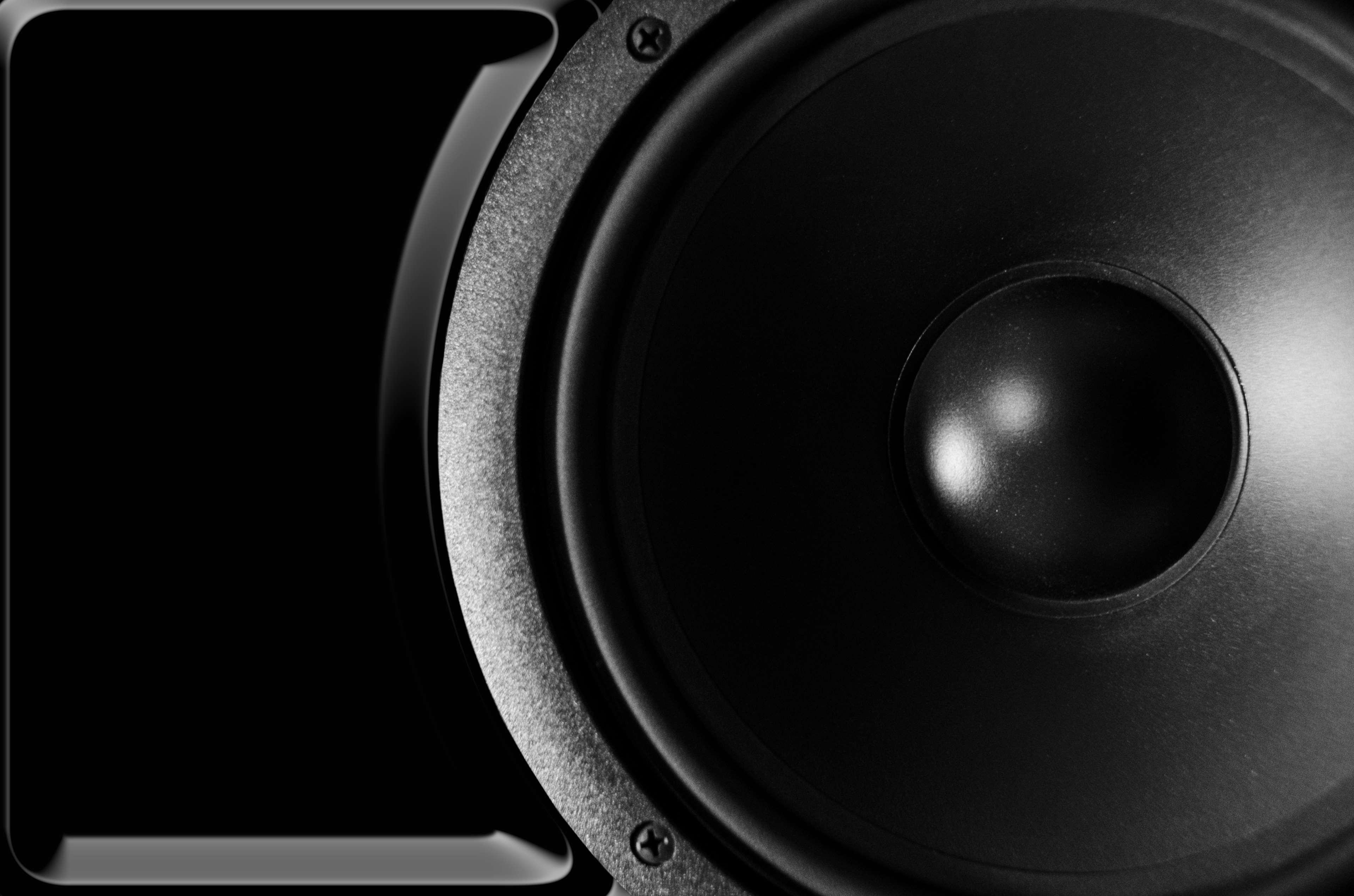 3840x2543 musical speaker, sound 4k wallpaper. Mocah HD Wallpaper