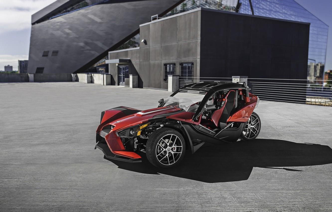 1332x850 Wallpaper Beautiful, Comfort, Hi Tech, Polaris, Slingshot, Technology, Sporty, Tricycle, For Desktop, Section другие марки