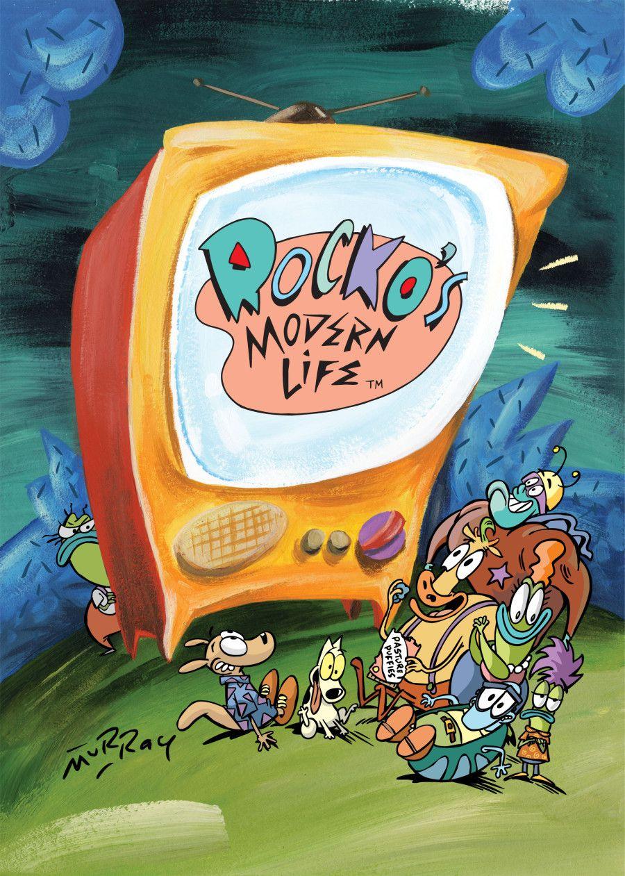 900x1261 Travel Back To 1990s Cartoon Heaven With 'Rocko's Modern Life' Illustrator Joe Murray