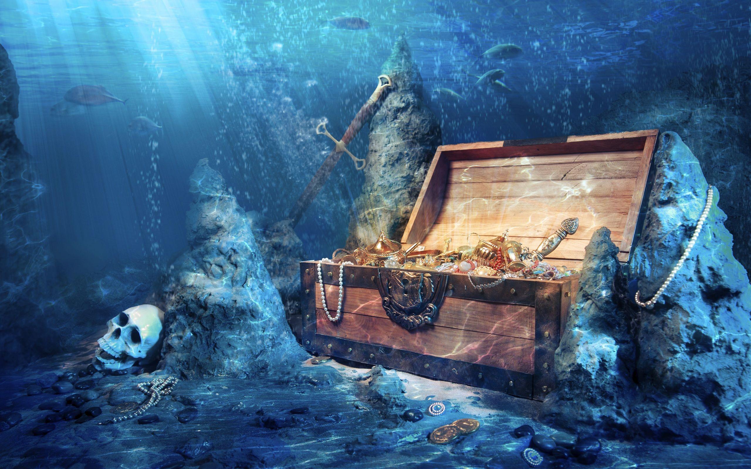 2560x1600 Treasure Chest Wallpaper