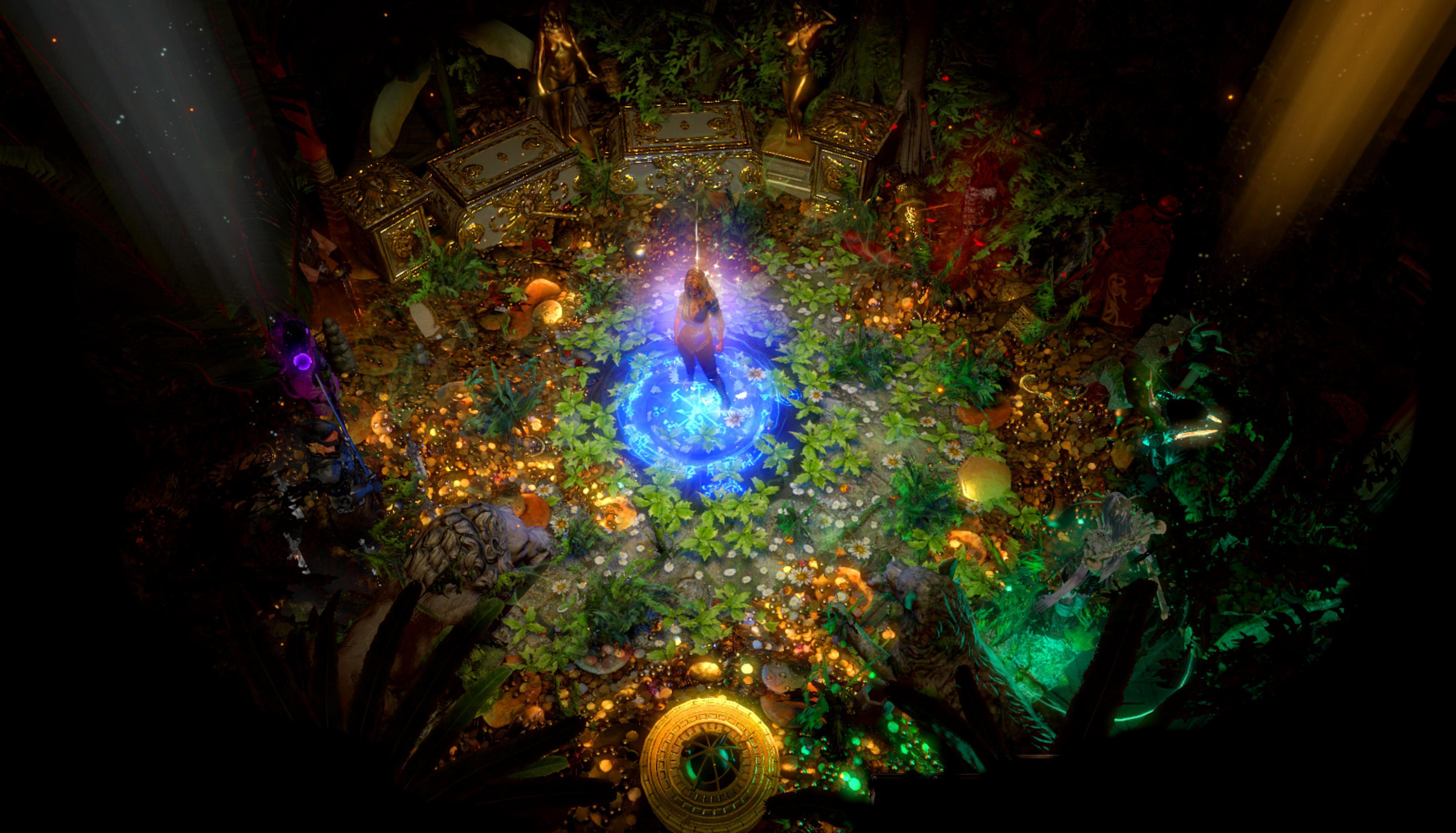 4000x2289 Treasure Cave 4K wallpaper