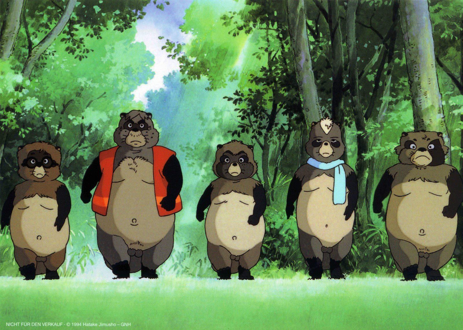 1600x1142 Heisei Tanuki Gassen Pom Poko (Pom Poko) Anime Image Board