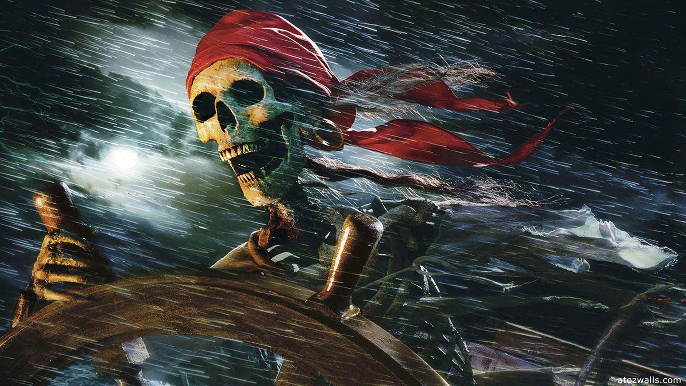 1366x768 pirate ship in storm HD wallpaper download. Skull wallpaper, Pirates of the caribbean, Pirate picture