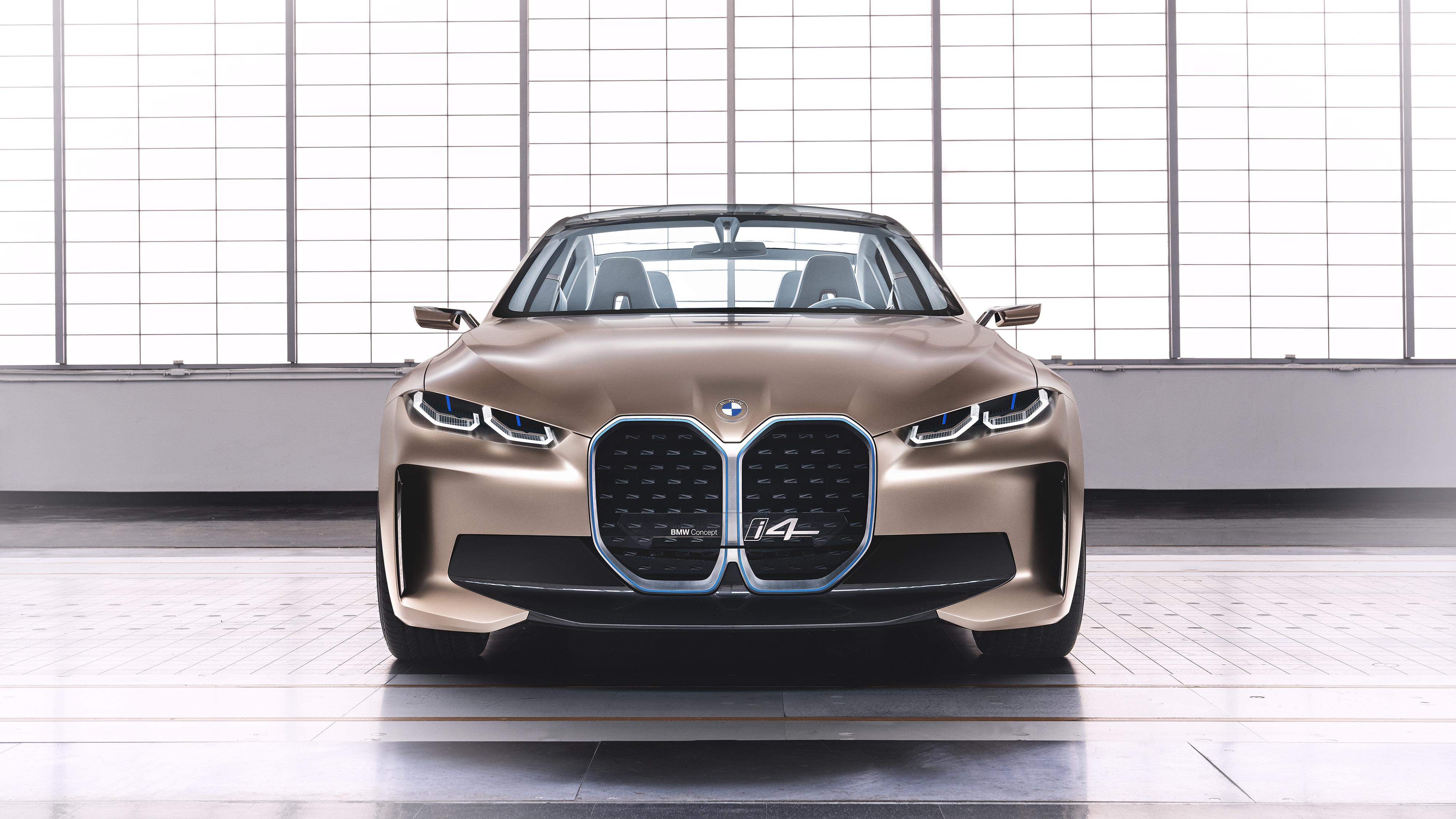 4000x2250 BMW Concept i4 2020 4K Wallpaper. HD Car Wallpaper