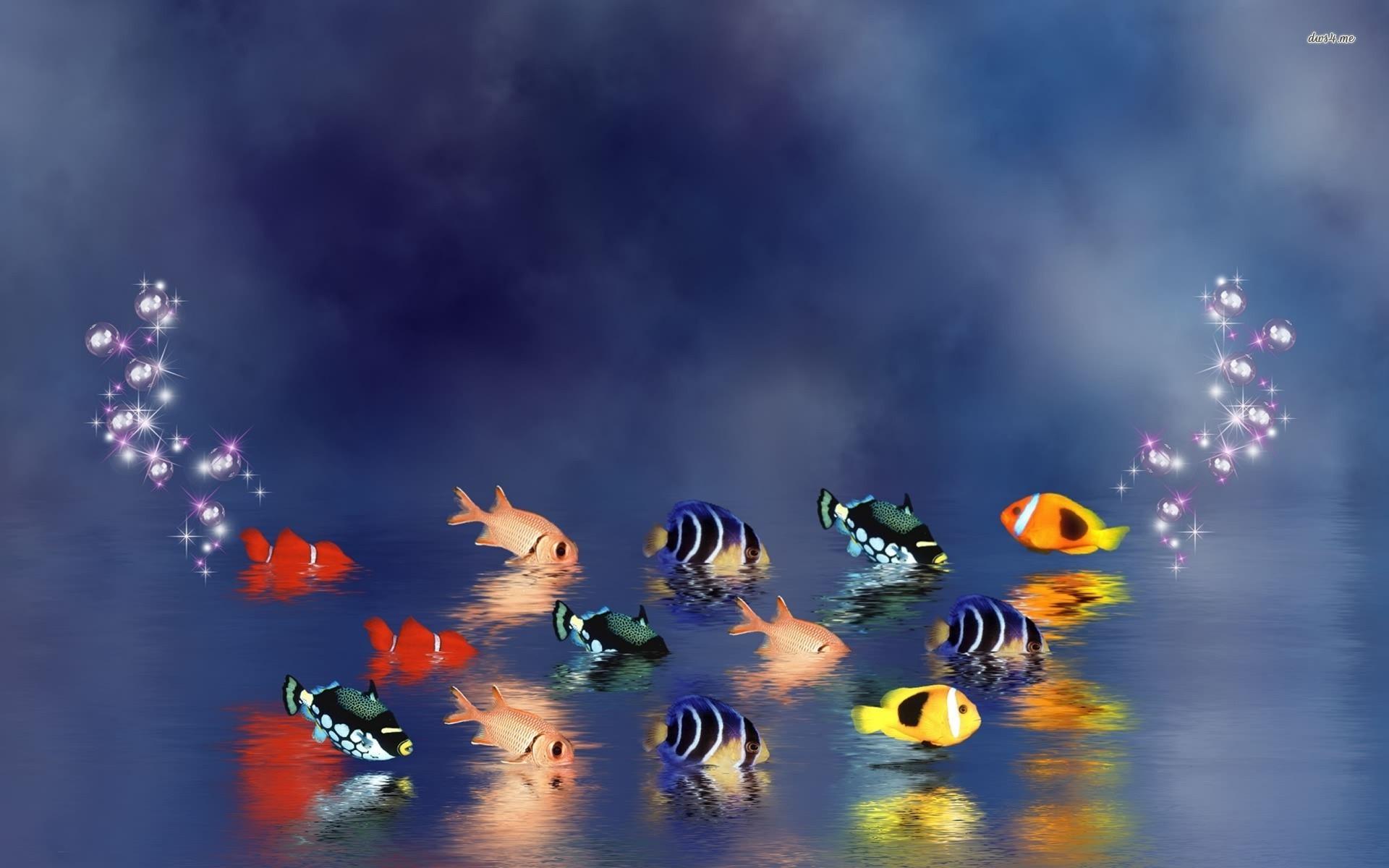 1920x1200 Fish Wallpaper Art