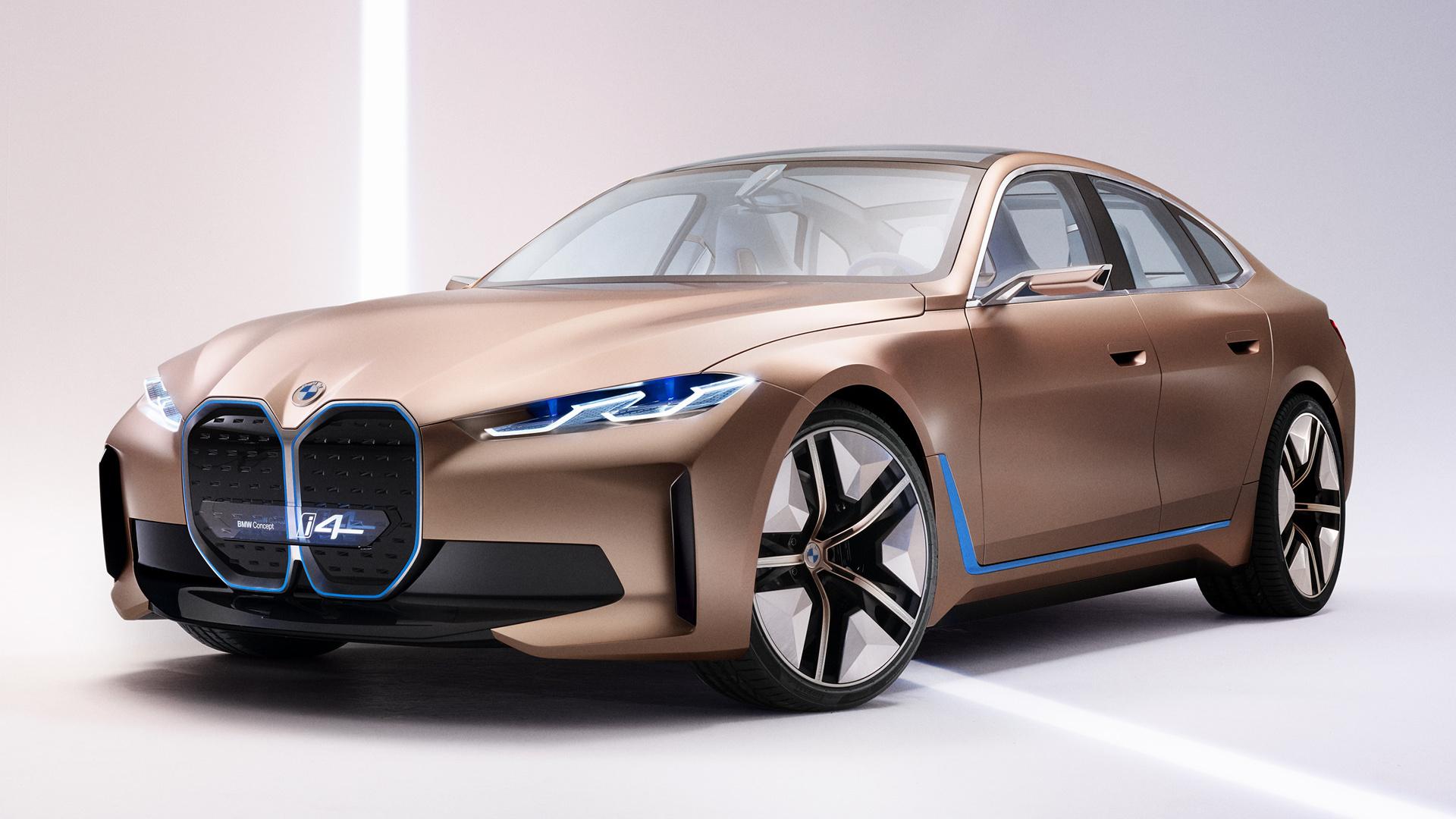 1920x1080 BMW Concept i4 and HD Image