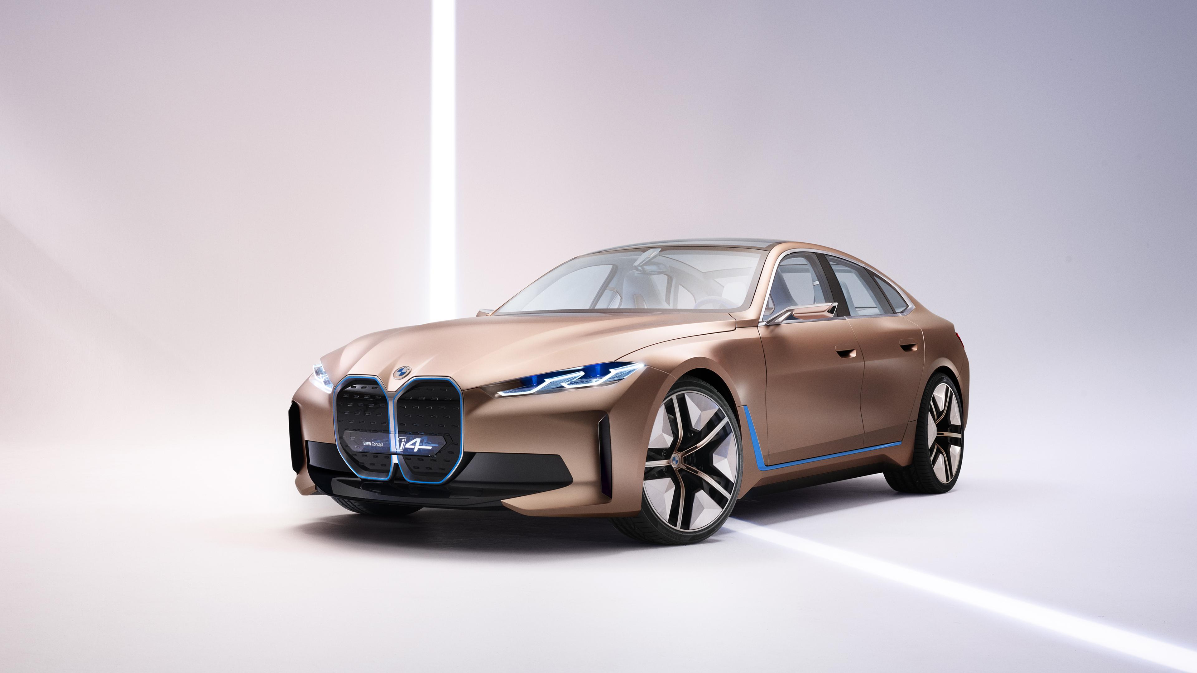3840x2160 BMW Concept i4 2020 4K 2 Wallpaper. HD Car Wallpaper
