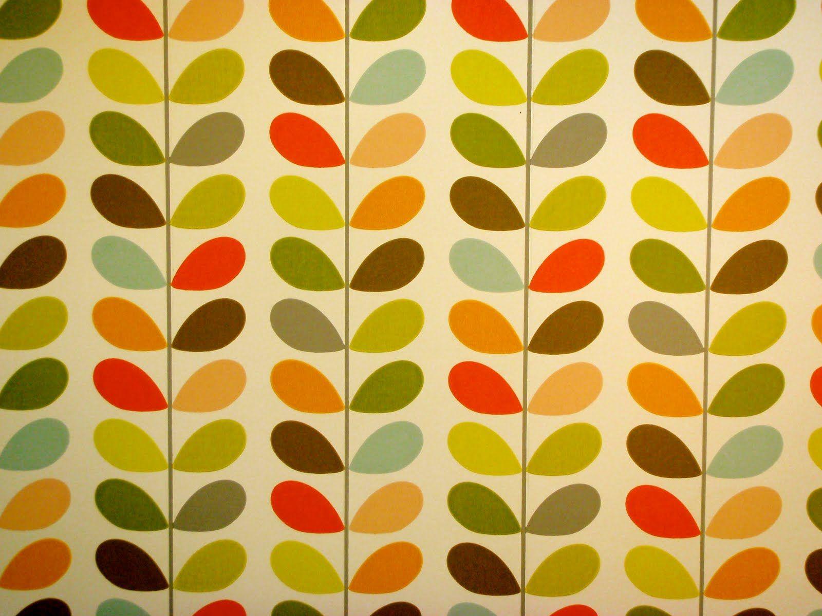 Retro Wallpaper  1960s Mod Art Design  Bradbury  Bradbury